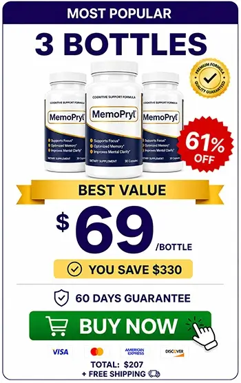 Memopryl 3-bottle supply pack