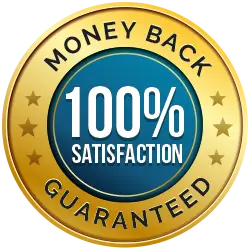 100% Money Back Guarantee
