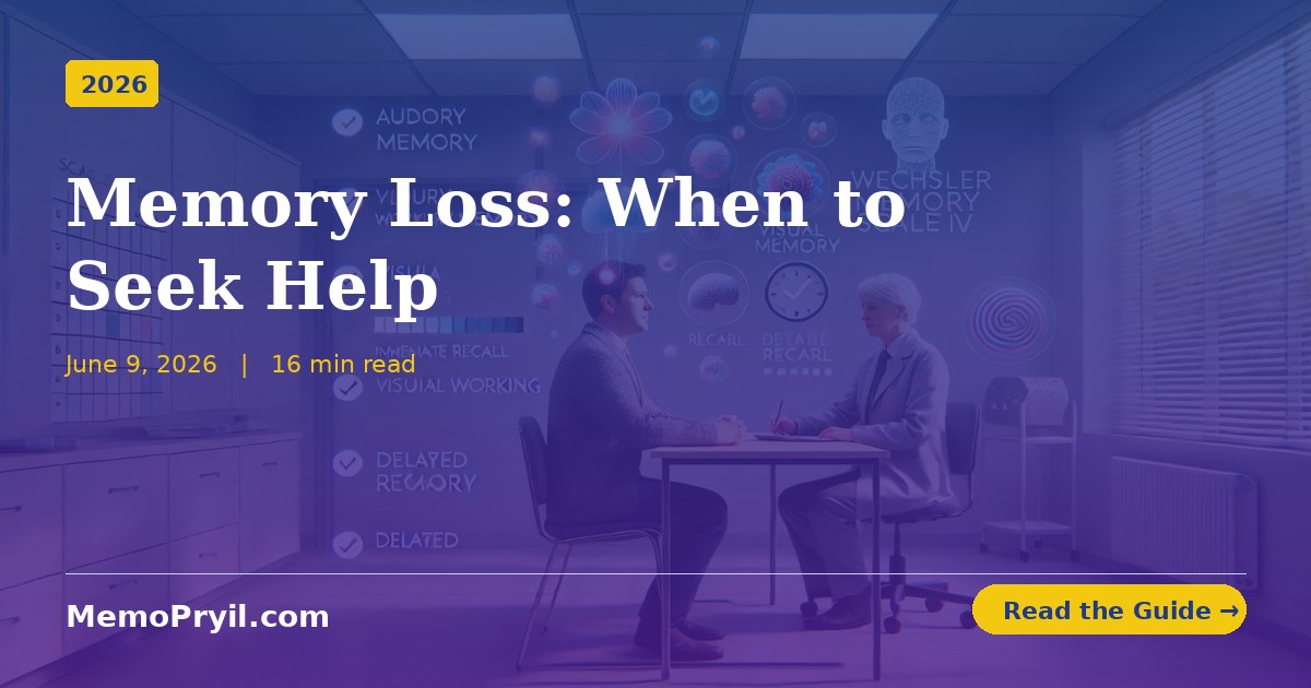 Memory loss when to seek help — normal aging vs dementia warning signs guide for seniors