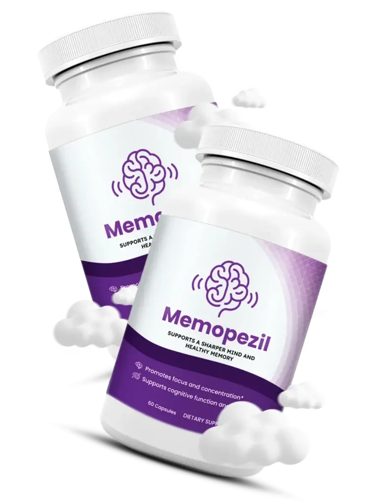 Memopryl supplement bottles